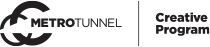 Metro Tunnel Creative Program logo