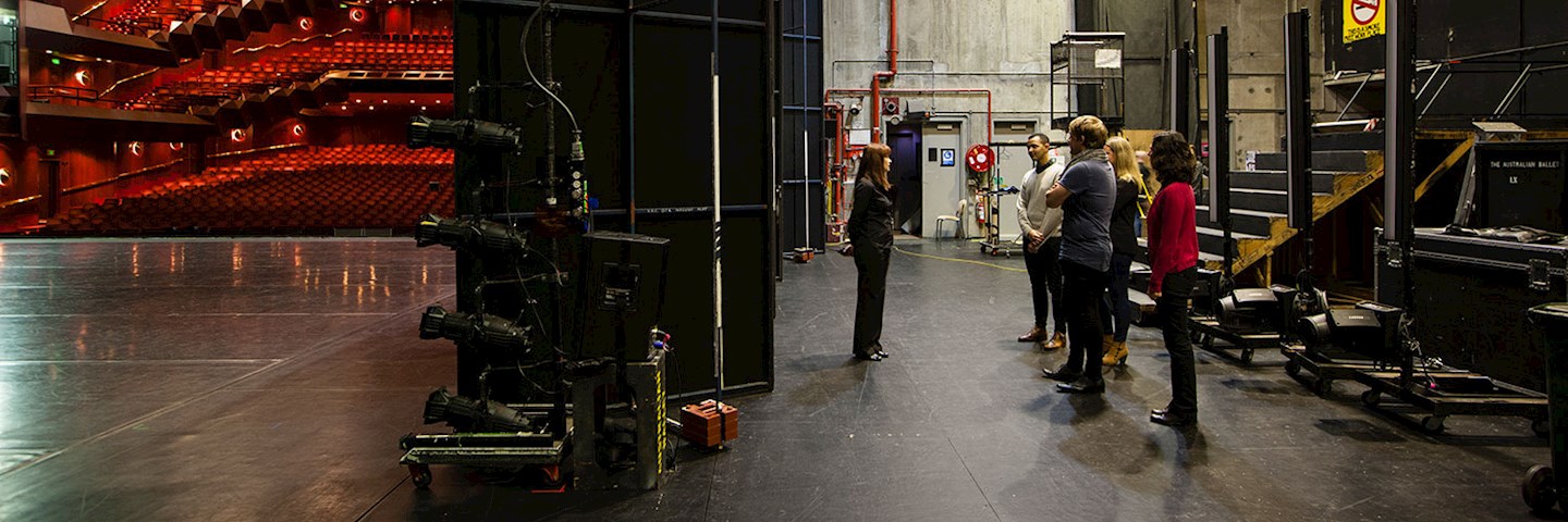 arts centre backstage tours