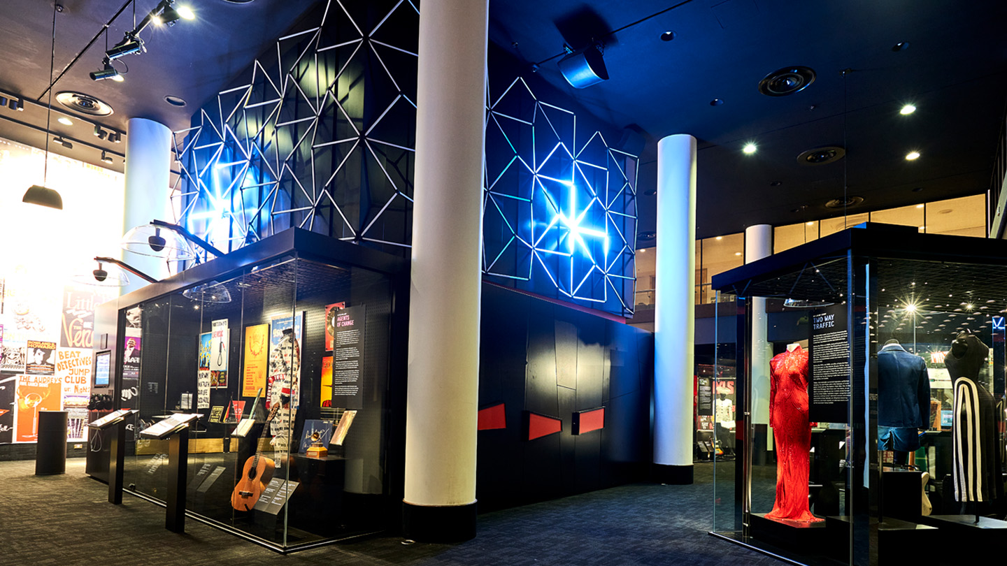Image of the Australian Music Vault. 