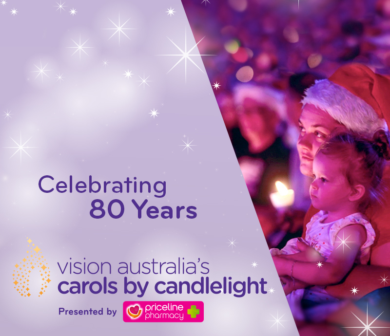 Vision Australia's Carols By Candlelight Arts Centre Melbourne