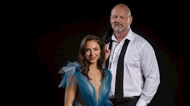 Teddy Tahu Rhodes and Georgia Wilkinson